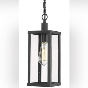 Odeums Outdoor Pendant Lantern, Exterior Pendant Hanging Lights, Pendant